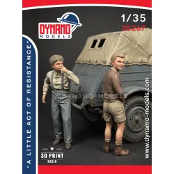 Dynamo Models 35267 1/35 Civilian A Little Act Of Resistance 3d Printed Kit