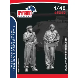 Dynamo Models 48062 1/48 Wss Panther Crew Taking A Break 3d Printed Resin Kit