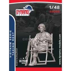Dynamo Models 48088 1/48 Vietnam Taking A Rest 3d Printed Resin Kit