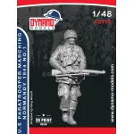 Dynamo Models 48113 1/48 Us Paratrooper Rifleman Marching Normandy 1944 3d Printed Resin Kit