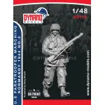 Dynamo Models 48114 1/48 Us Paratrooper Rifleman Marching Normandy 1944 3d Printed Resin Kit