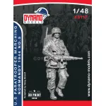 Dynamo Models 48117 1/48 Us Paratrooper Radio Marching Normandy 1944 3d Printed Resin Kit