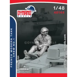 Dynamo Models 48144 1/48 French Modern Tanker No1 3d Printed Resin Kit