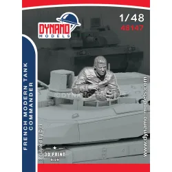 Dynamo Models 48147 1/48 French Modern Tanker No3 3d Printed Resin Kit