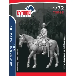Dynamo Models 72022 1/72 French Cavalry 1940s Ww2 3d Printed Kit