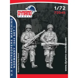 Dynamo Models 72048 1/72 Us Paratrooper Marching Normandy 1944 3d Printed Kit