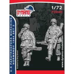 Dynamo Models 72049 1/72 Us Paratrooper Marching Normandy 1944 3d Printed Kit
