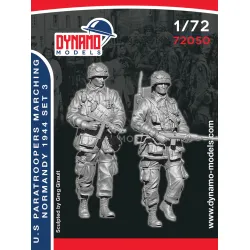 Dynamo Models 72050 1/72 Us Paratrooper Marching Normandy 1944 3d Printed Kit