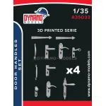 Dynamo Models A35033 1/35 Door Handles Set 3d Printed Resin Kit