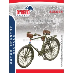 Dynamo Models A35034 1/35 Dutch Infantry Bicycle 3d Printed Resin Kit