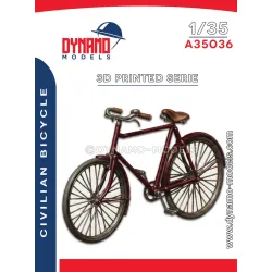 Dynamo Models A35036 1/35 Civilian Bicycle 3d Printed Resin Kit