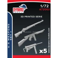 Dynamo Models A72002 1/72 Dummy Us Weapons Ww2 3d Printed Resin Kit Toy