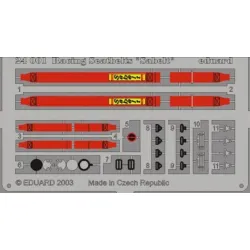 Eduard 24001 1/24 Sabelt 4 Points Red Photo-etched For Car Photo Etched Set