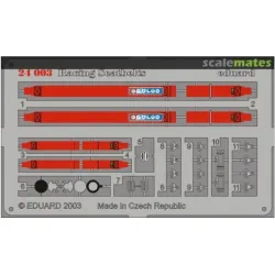 Eduard 24003 1/24 Sparco 4 Points Red Photo-etched For Car Photo Etched Set