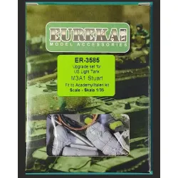 Eureka Er-3585 1/35 Upgrade Set For Us Light Tank M3a1 Stuart Fit To Academy/Italeri Kit