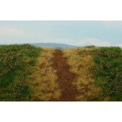 Model Scene F551 Embankment Spring With Dry Turfs 18/28 Cm Diorama Accessories