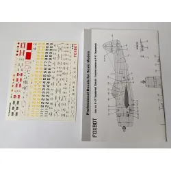 Foxbot 48-102 1/48 Foxbot Decals Republic P-47 Thunderbolt Stencils