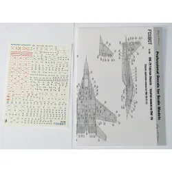 Foxbot 72-062 1/72 Decals Stencils For Mikoyan Mig-29 9-12 9-13 9-51