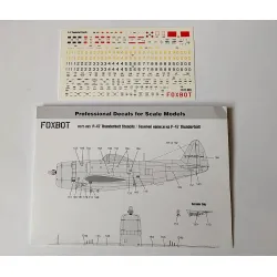 Foxbot 72-083 1/72 Foxbot Decals Republic P-47 Thunderbolt Stencils