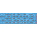 Had Models 035024 1/35 Decal For German Ww2 Turret Numbers Part 4