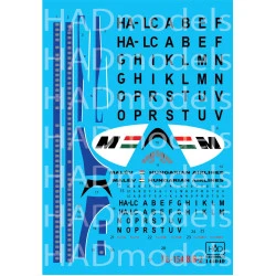 Had Models 144040 1/144 Decal For Tu-154 B/B-2 Malev Accessories Kit