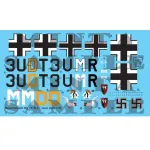 Had Models 32053 1/32 Decal For Bf 110 D-3 Africa Corps Accessoreis Fo Aircraft