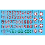 Had Models 32061 1/32 Decal For Hungarian National Insignias 1950-1990