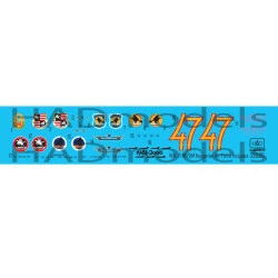 Had Models 32086 1/32 Decal For Mig-21 Mf/Um Hungarian Air Force Insignias