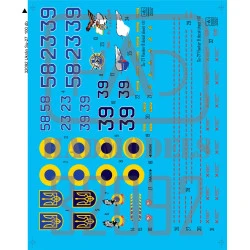 Had Models 32092 1/32 Decal For Ukrainian Su-27p1m Flanker B Accessories Kit