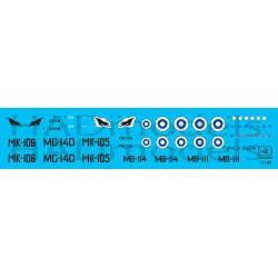 Had Models 72180 1/72 Decal For Mig-21 Bis/Um Finnish Air Force Accessories Kit