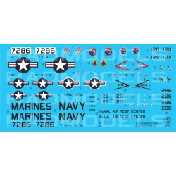 Had Models 72255 1/72 Decal For F-4j Us Naval Air Test Center The Final Copuntdown
