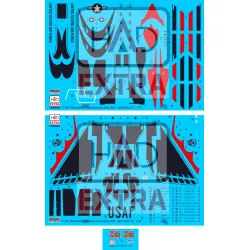 Hadmodels E481016 1/48 Decal F-16c Block 52 Thunderbirds Demonstration Team 2024