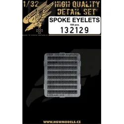 Hgw 132129 1/32 Photo-etched For Spoke Eyelets Wwi 160 Pcs