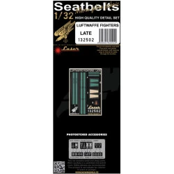 Hgw 132502 1/32 Seatbelts Luftwaffe Fighters Late Accessoreis For Aircraft