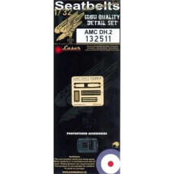 Hgw 132511 1/32 Seatbelts For Amc Dh.2 Accessoreis For Aircraft