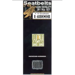 Hgw 148008 1/48 Seatbelts For P-47 Thunderbolt Accessories For Aircraft