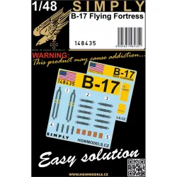 Hgw 148435 1/48 B-17 Flying Fortress Seatbelts