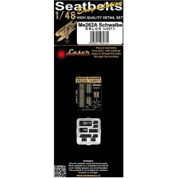 Hgw 148573 1/48 Seatbelts For Me262a Schwalbe Orlon Accessories For Aircraft