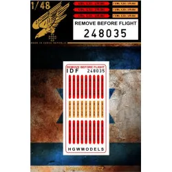 Hgw 248035 1/48 Remove Before Flight Easy Belts Accessories For Aircraft