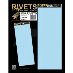 Hgw 448002 1/48 Free Lines - Positive Rivets Accessories Kit