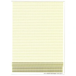 Hgw 481010 1/48 Longitudinal Stitches German Aircraft Rib Tapes Wwi 360 Cm