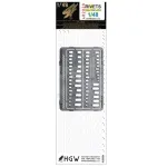 Hgw 482020 1/48 Free Lines Positive Rivets Rivets Oval Templates Accessories
