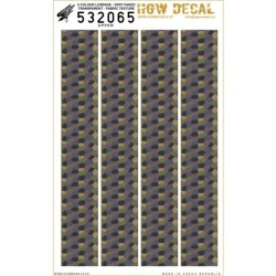 Hgw 532065 1/32 Decal 5 Colour Lozenge Lower Transparent