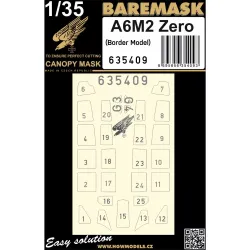 Hgw 635409 1/35 A6m2 Zero Designed For Border Model