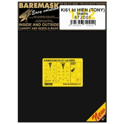 Hgw 672001 1/72 Masks For Ki-61-id Hien Tony For Tamiya