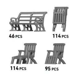 Ion Models Cv350-002 1/350 Titanic Furniture Set 3d Printed Kit