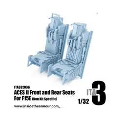Inside The Armor 332036 1/32 Aces Ii Front And Rear Seats For F15e Non Kit Specific