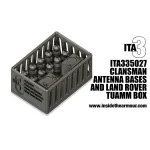 Inside The Armor Ita335027 1/35 Clansman Antenna Bases And Tuaam Wing Boxes