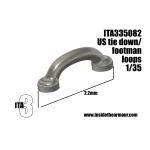 Inside The Armor Ita335082 1/35 Us Tie Down Footman Loops 120pcs