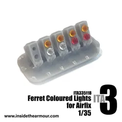 Inside The Armor Ita335118 1/35 Ferret Coloured Light Set For Airfix